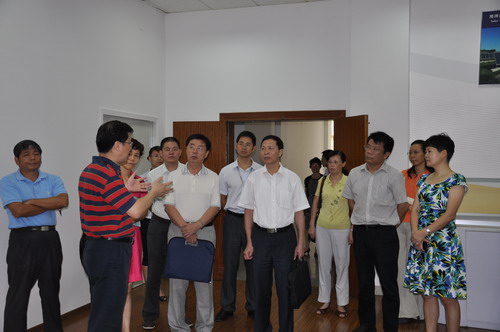 省委督查室调研组到创业园考察高层次人才企业